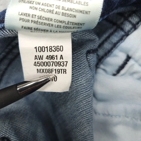 Ariat Denim Womens Trouser Jeans Size 25R Bootcut Wide Leg Flare Medium Wash - Picture 5 of 15